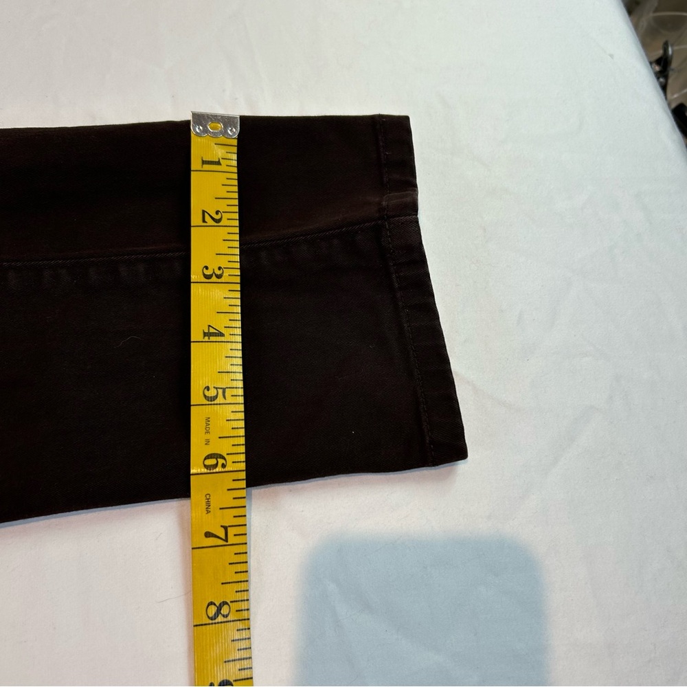 NYDJ Sz 8 AMI Skinny Jeans in Chocolate Brown - Picture 13 of 14